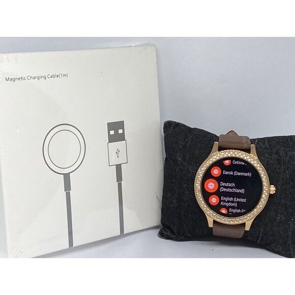Fossil Gen 3 Authentic Genuine Smart Watch Custom Band FTW6008 LT214 - Picture 1 of 12